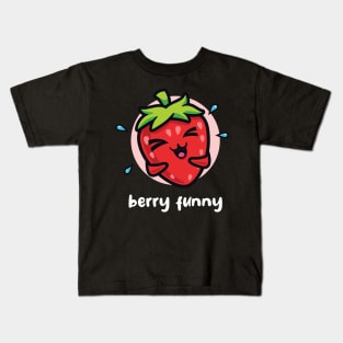 Berry funny (on dark colors) Kids T-Shirt